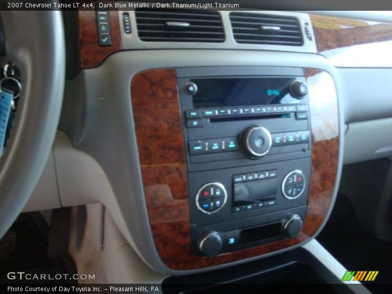 Dark Blue Metallic / Dark Titanium/Light Titanium 2007 Chevrolet Tahoe LT 4x4
