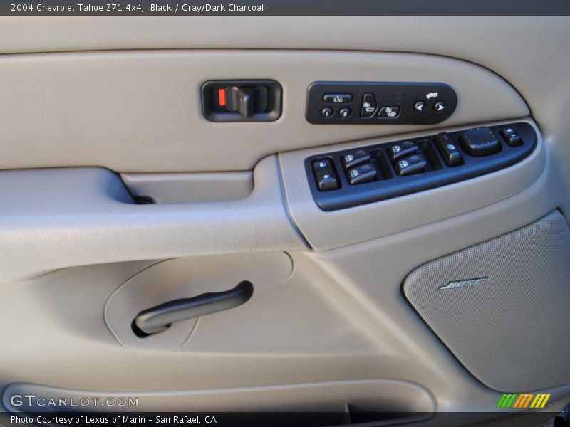 Black / Gray/Dark Charcoal 2004 Chevrolet Tahoe Z71 4x4