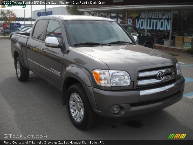 Phantom Gray Pearl / Dark Gray 2006 Toyota Tundra SR5 Double Cab