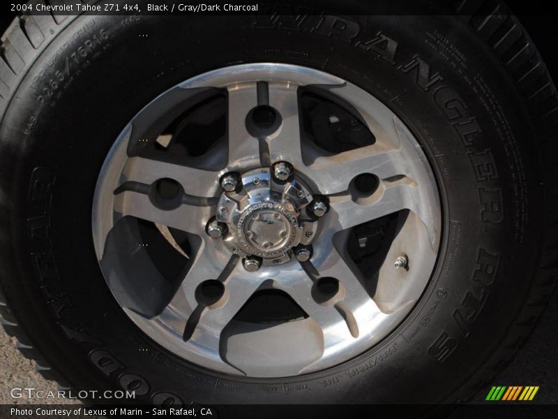 Black / Gray/Dark Charcoal 2004 Chevrolet Tahoe Z71 4x4