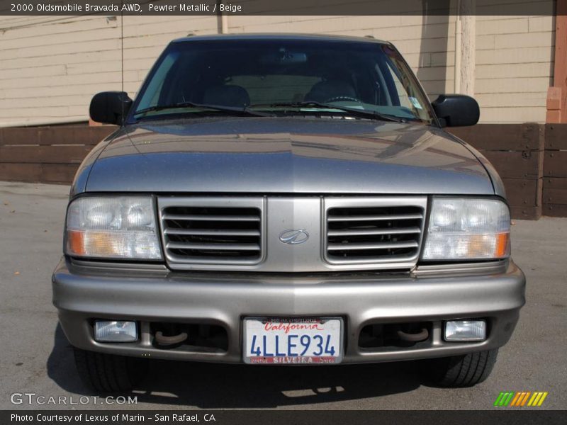 Pewter Metallic / Beige 2000 Oldsmobile Bravada AWD