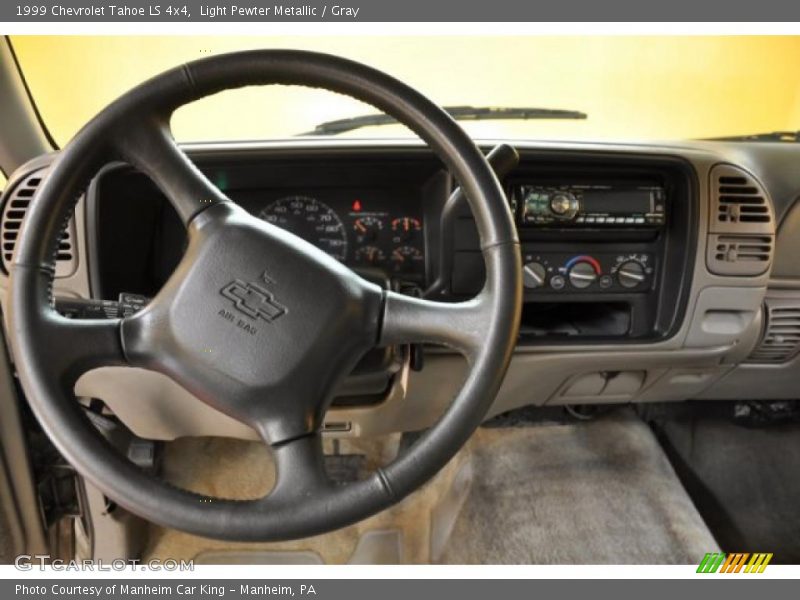 Light Pewter Metallic / Gray 1999 Chevrolet Tahoe LS 4x4
