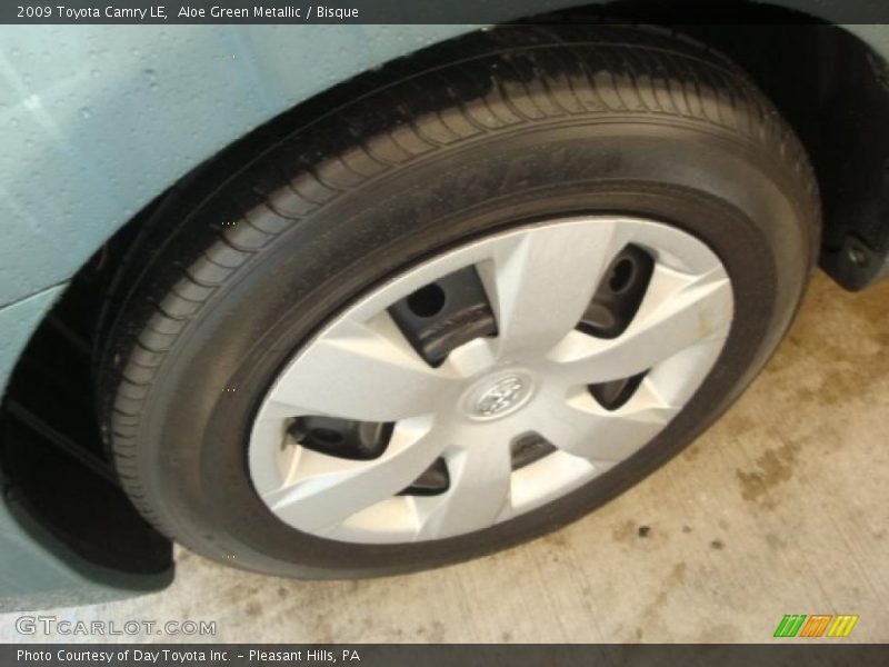 Aloe Green Metallic / Bisque 2009 Toyota Camry LE