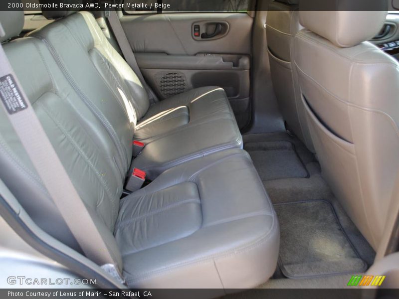 Pewter Metallic / Beige 2000 Oldsmobile Bravada AWD