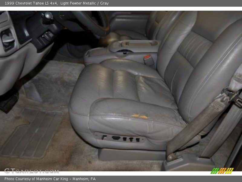 Light Pewter Metallic / Gray 1999 Chevrolet Tahoe LS 4x4