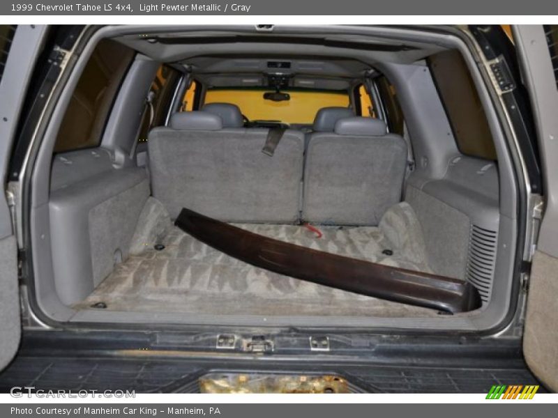 Light Pewter Metallic / Gray 1999 Chevrolet Tahoe LS 4x4