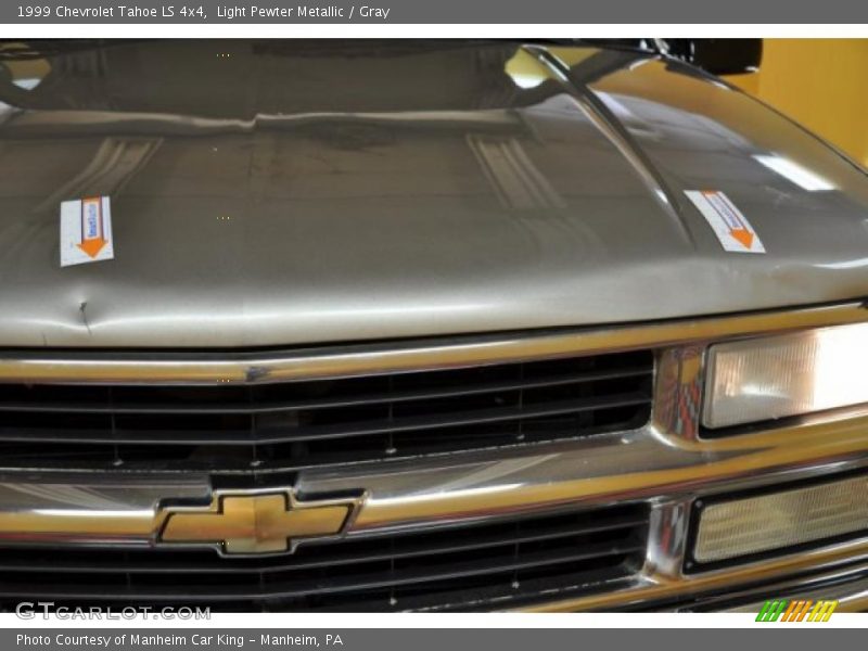 Light Pewter Metallic / Gray 1999 Chevrolet Tahoe LS 4x4