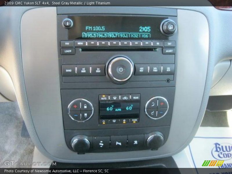 Steel Gray Metallic / Light Titanium 2009 GMC Yukon SLT 4x4