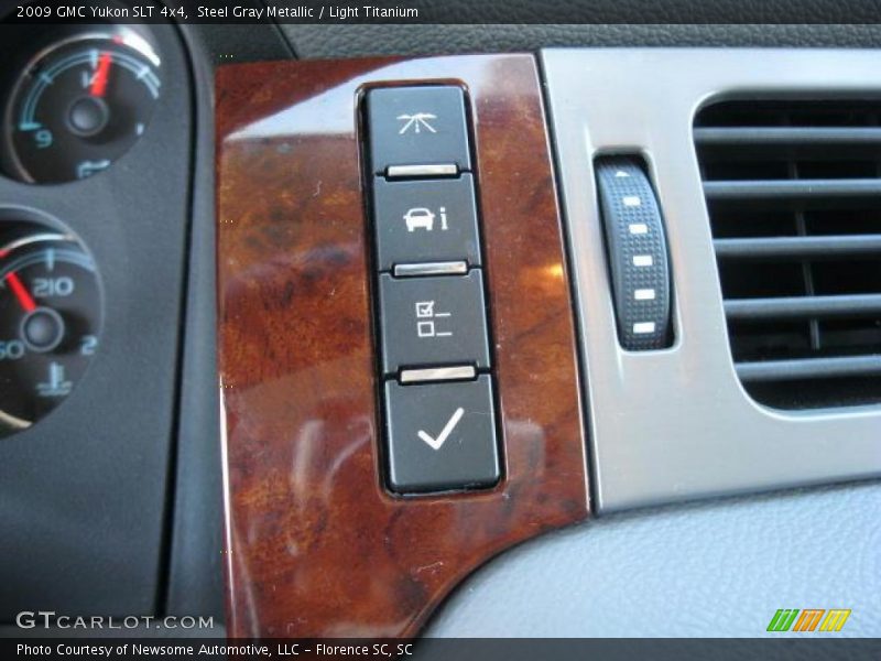 Steel Gray Metallic / Light Titanium 2009 GMC Yukon SLT 4x4