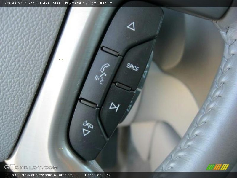 Steel Gray Metallic / Light Titanium 2009 GMC Yukon SLT 4x4