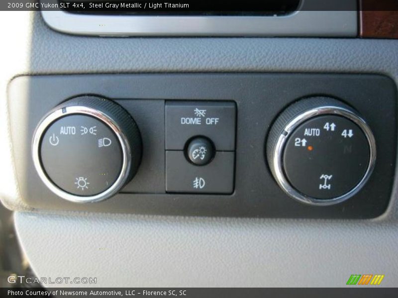 Steel Gray Metallic / Light Titanium 2009 GMC Yukon SLT 4x4