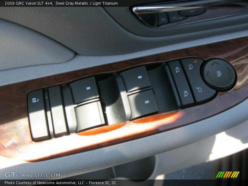 Steel Gray Metallic / Light Titanium 2009 GMC Yukon SLT 4x4