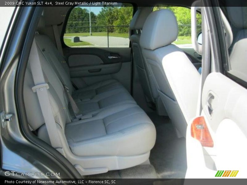 Steel Gray Metallic / Light Titanium 2009 GMC Yukon SLT 4x4