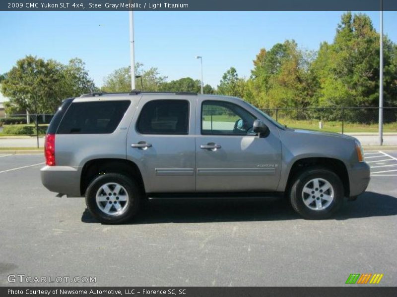 Steel Gray Metallic / Light Titanium 2009 GMC Yukon SLT 4x4