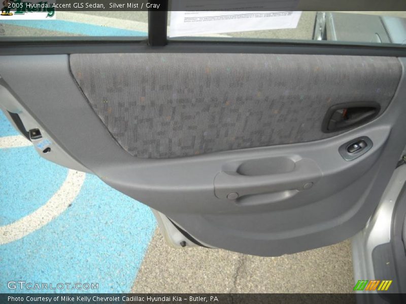 Silver Mist / Gray 2005 Hyundai Accent GLS Sedan