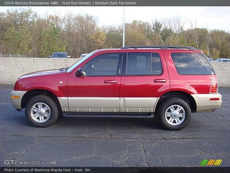 2004 Mountaineer AWD Vivid Red Metallic