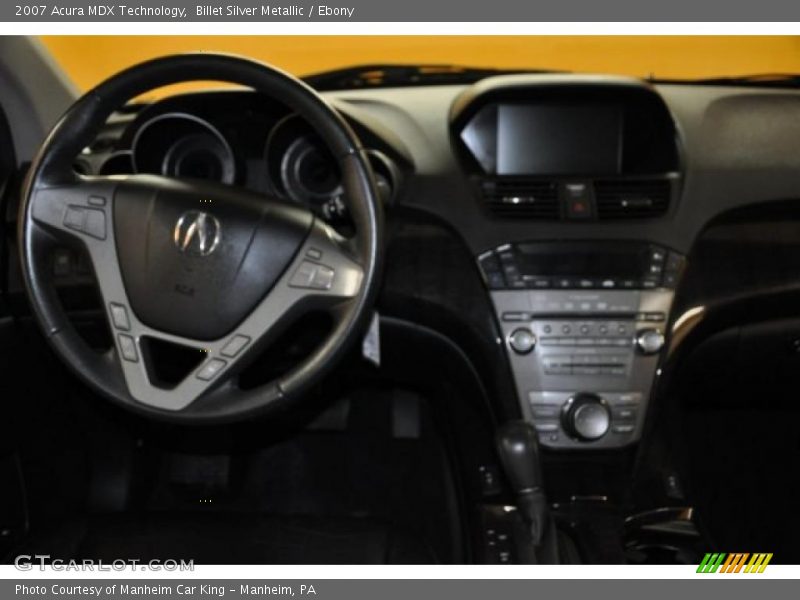 Billet Silver Metallic / Ebony 2007 Acura MDX Technology