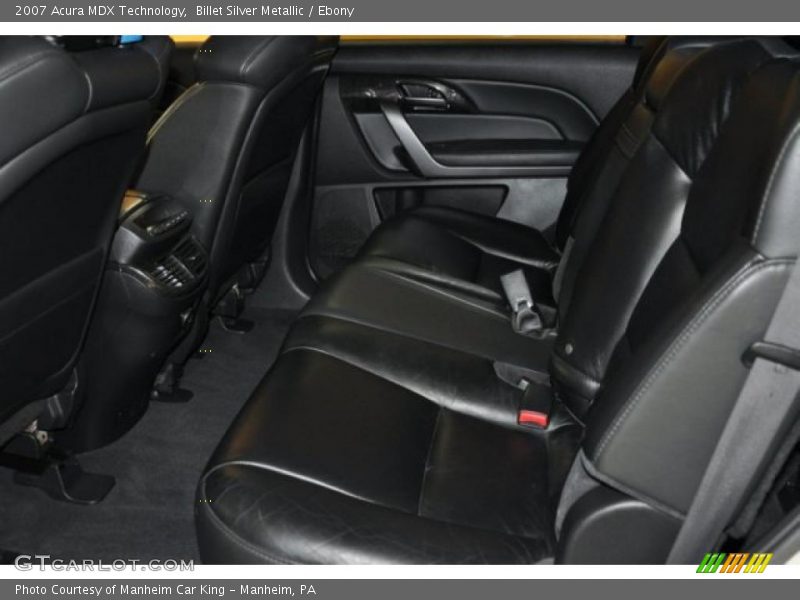 Billet Silver Metallic / Ebony 2007 Acura MDX Technology