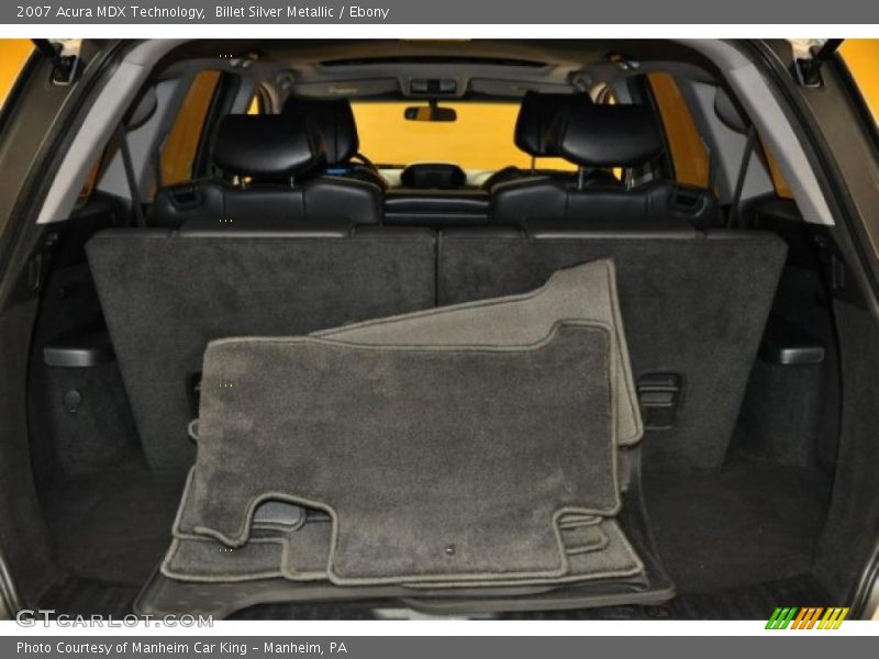 Billet Silver Metallic / Ebony 2007 Acura MDX Technology