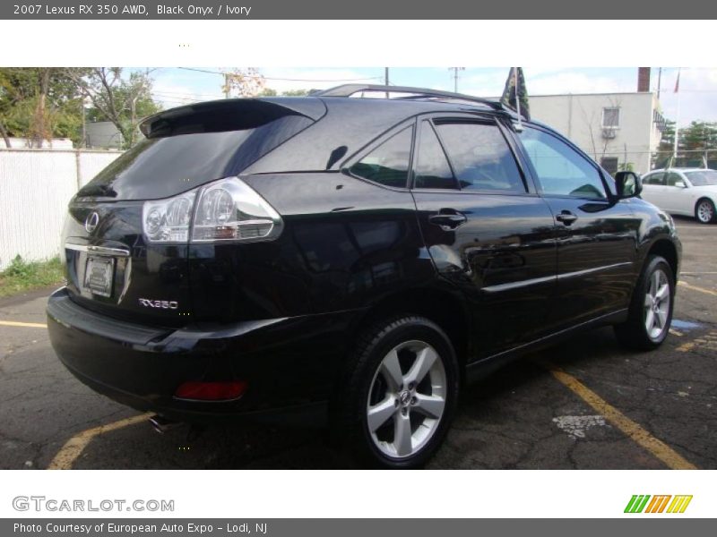 Black Onyx / Ivory 2007 Lexus RX 350 AWD