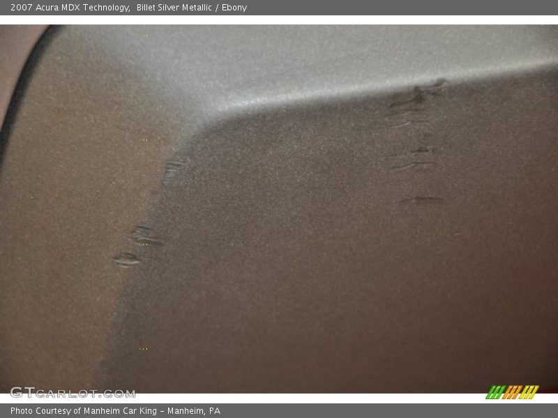 Billet Silver Metallic / Ebony 2007 Acura MDX Technology