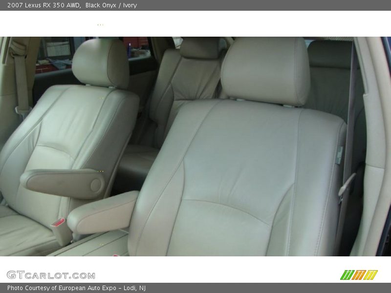 Black Onyx / Ivory 2007 Lexus RX 350 AWD