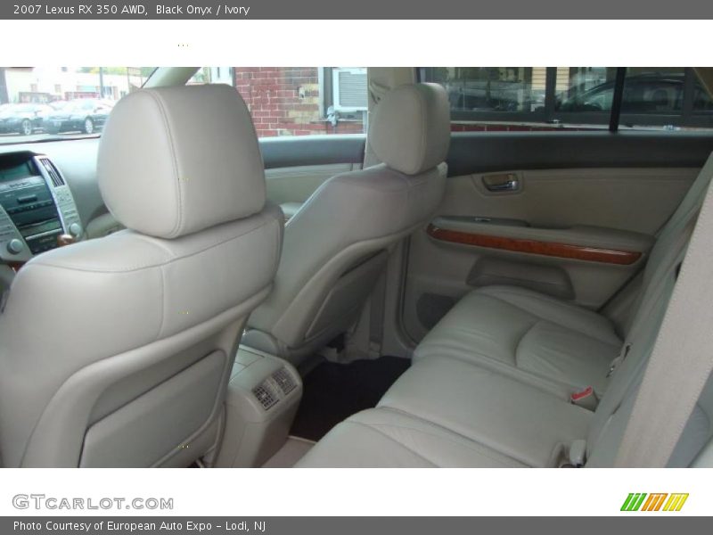 Black Onyx / Ivory 2007 Lexus RX 350 AWD