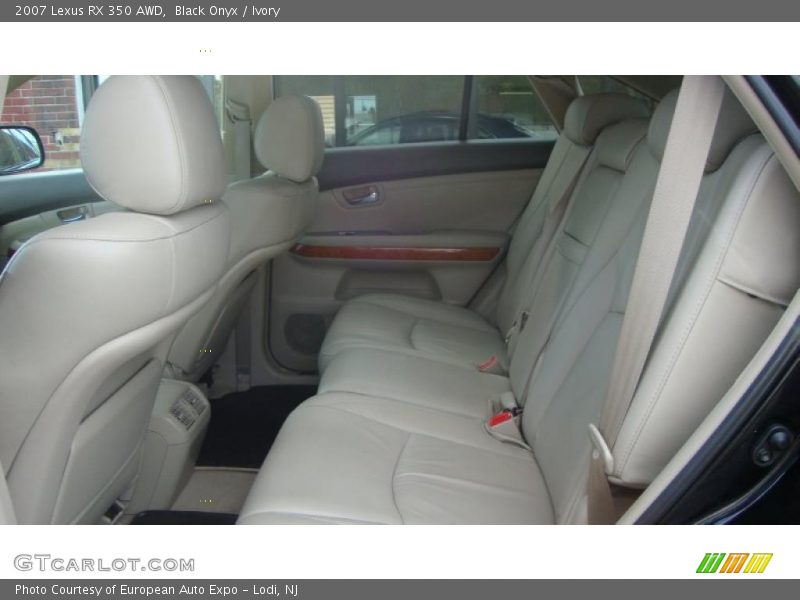 Black Onyx / Ivory 2007 Lexus RX 350 AWD