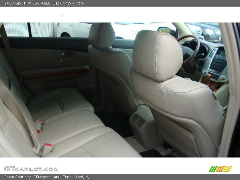 Black Onyx / Ivory 2007 Lexus RX 350 AWD
