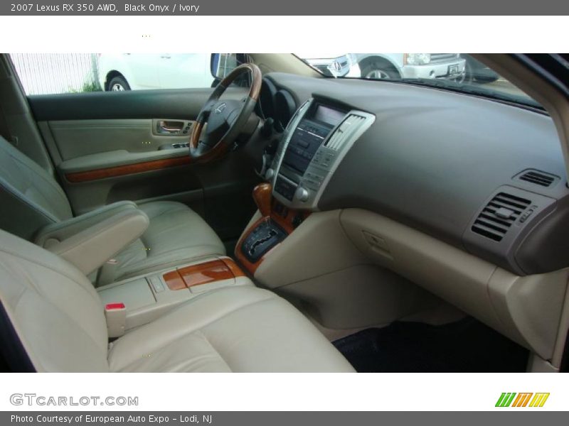 Black Onyx / Ivory 2007 Lexus RX 350 AWD