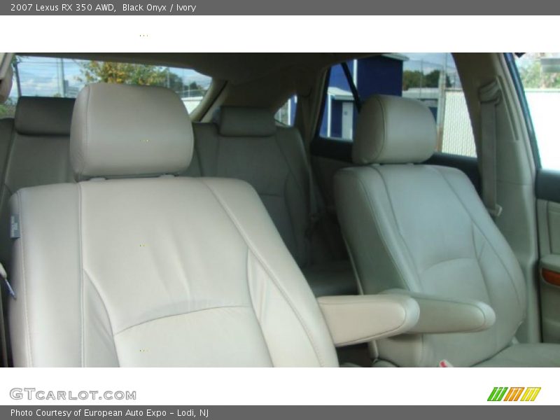 Black Onyx / Ivory 2007 Lexus RX 350 AWD