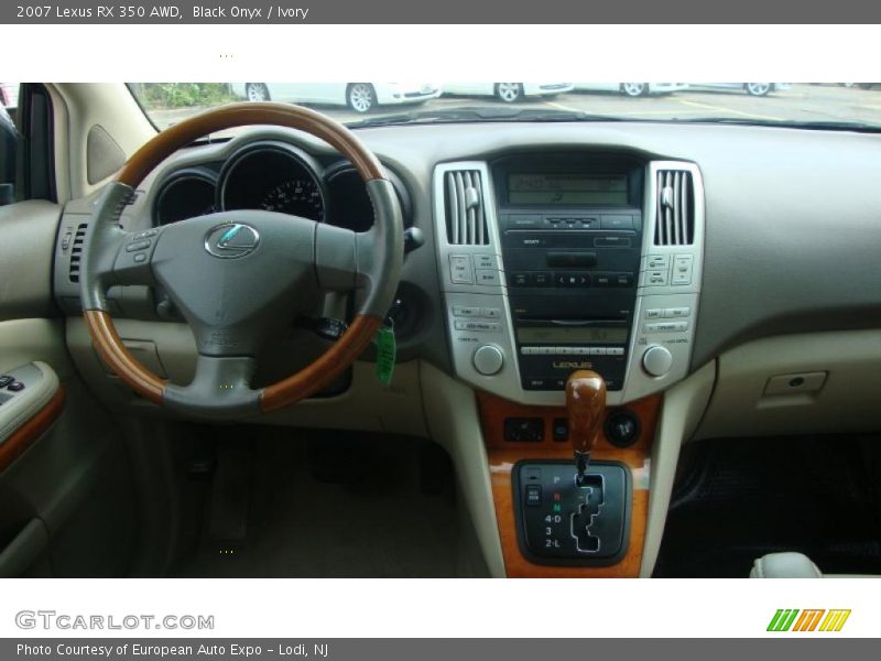 Black Onyx / Ivory 2007 Lexus RX 350 AWD