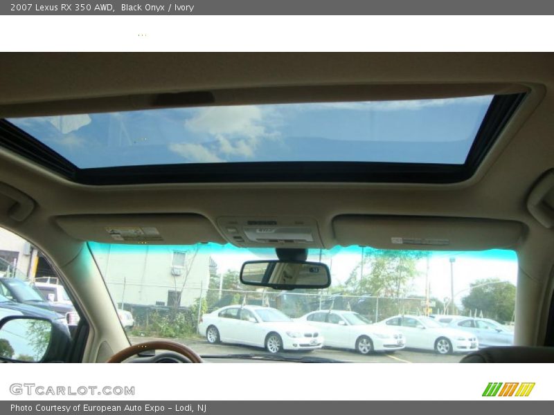 Black Onyx / Ivory 2007 Lexus RX 350 AWD