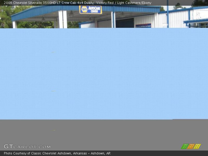 Victory Red / Light Cashmere/Ebony 2008 Chevrolet Silverado 3500HD LT Crew Cab 4x4 Dually