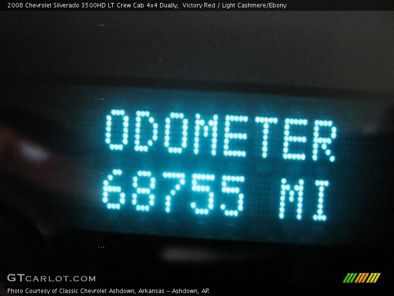 Victory Red / Light Cashmere/Ebony 2008 Chevrolet Silverado 3500HD LT Crew Cab 4x4 Dually