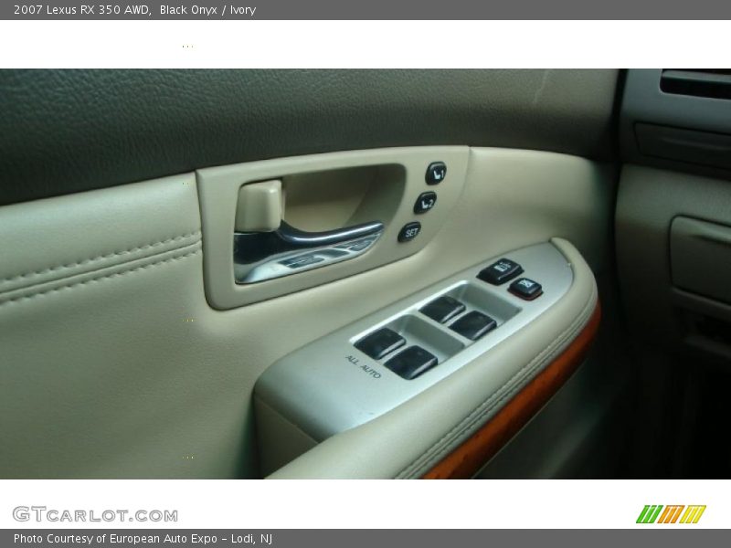 Black Onyx / Ivory 2007 Lexus RX 350 AWD