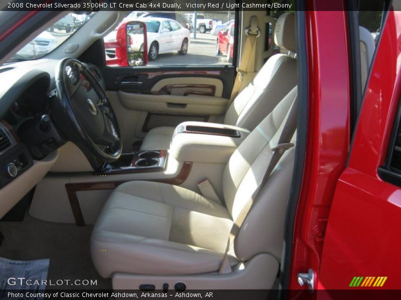 Victory Red / Light Cashmere/Ebony 2008 Chevrolet Silverado 3500HD LT Crew Cab 4x4 Dually