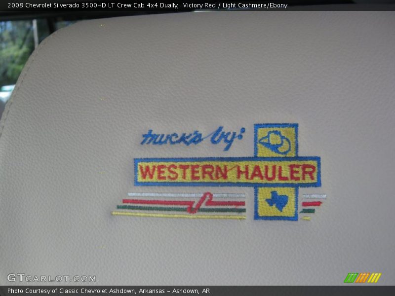 Victory Red / Light Cashmere/Ebony 2008 Chevrolet Silverado 3500HD LT Crew Cab 4x4 Dually