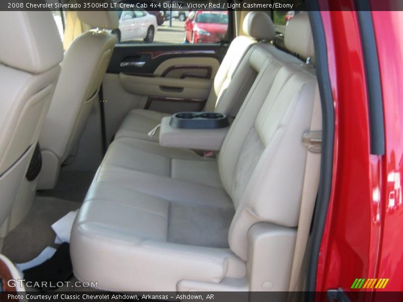 Victory Red / Light Cashmere/Ebony 2008 Chevrolet Silverado 3500HD LT Crew Cab 4x4 Dually