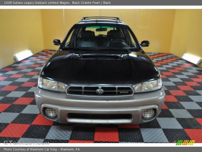 Black Granite Pearl / Black 1998 Subaru Legacy Outback Limited Wagon