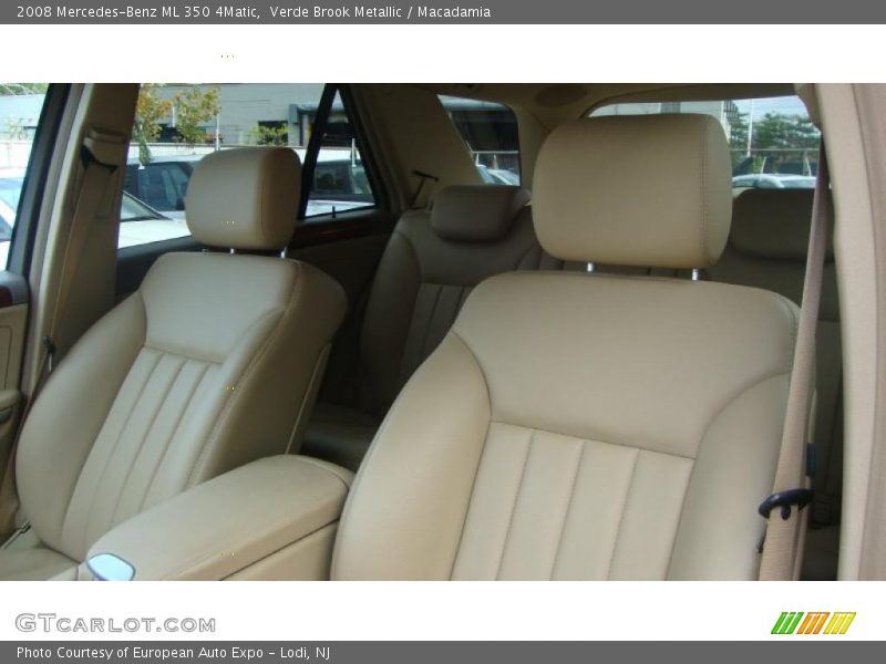  2008 ML 350 4Matic Macadamia Interior