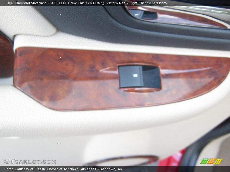 Victory Red / Light Cashmere/Ebony 2008 Chevrolet Silverado 3500HD LT Crew Cab 4x4 Dually