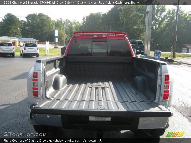 Victory Red / Light Cashmere/Ebony 2008 Chevrolet Silverado 3500HD LT Crew Cab 4x4 Dually