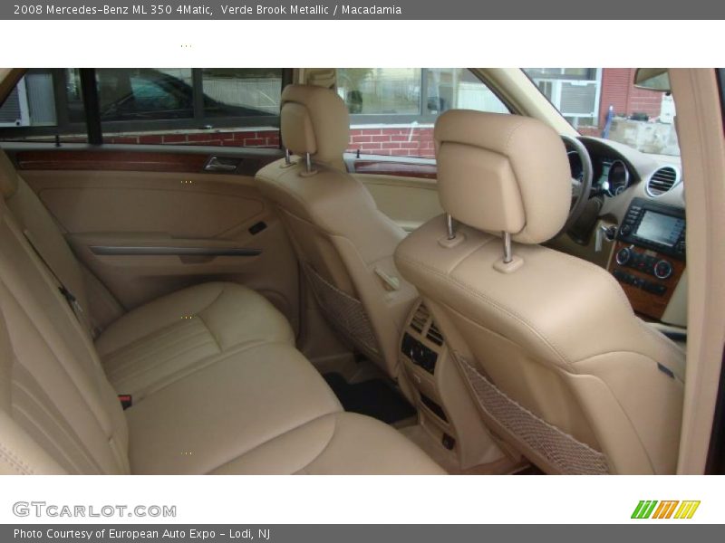  2008 ML 350 4Matic Macadamia Interior