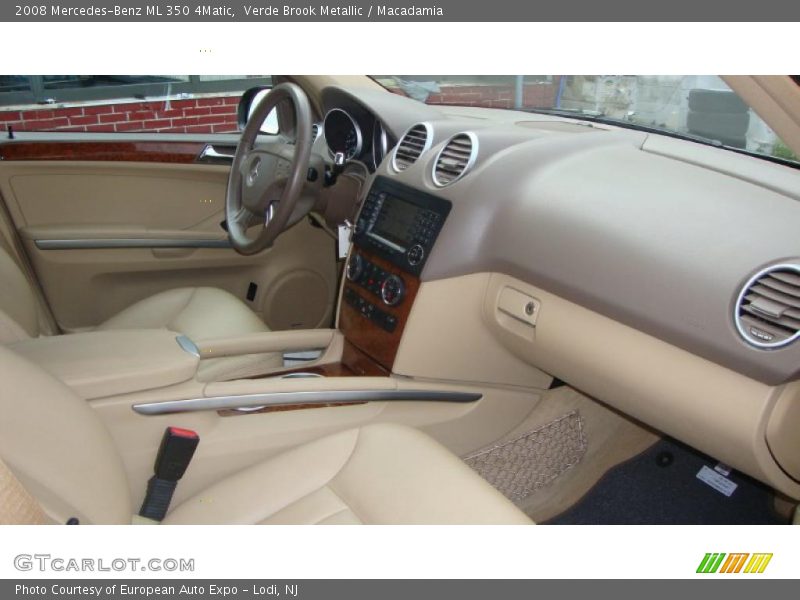 2008 ML 350 4Matic Macadamia Interior