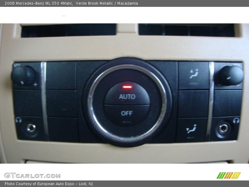 Verde Brook Metallic / Macadamia 2008 Mercedes-Benz ML 350 4Matic
