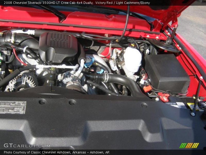  2008 Silverado 3500HD LT Crew Cab 4x4 Dually Engine - 6.6 Liter OHV 32-Valve Duramax Turbo Diesel V8