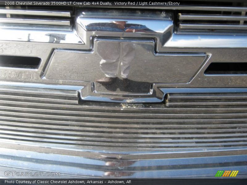 Victory Red / Light Cashmere/Ebony 2008 Chevrolet Silverado 3500HD LT Crew Cab 4x4 Dually