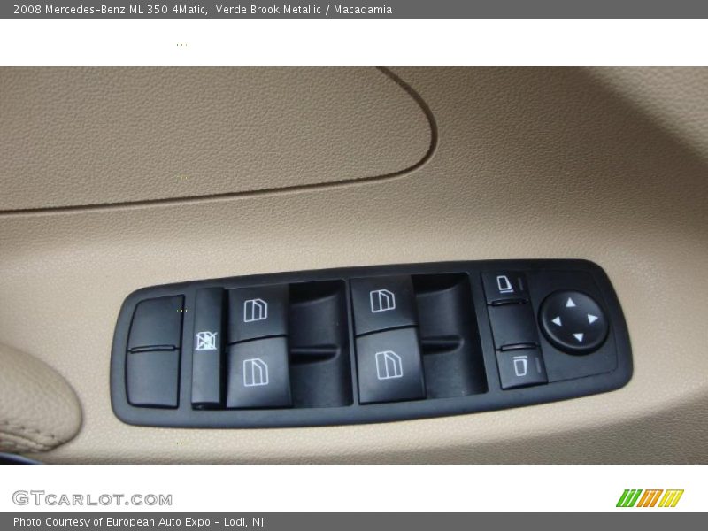 Verde Brook Metallic / Macadamia 2008 Mercedes-Benz ML 350 4Matic