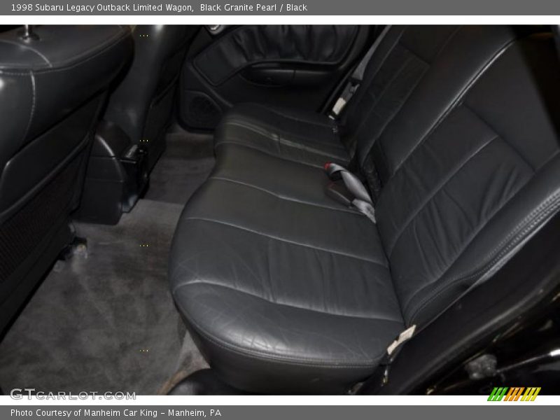 Black Granite Pearl / Black 1998 Subaru Legacy Outback Limited Wagon